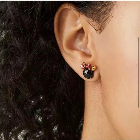 NWT Kate Spade x Disney New York Minnie Mouse Studs - Picture 2 of 3